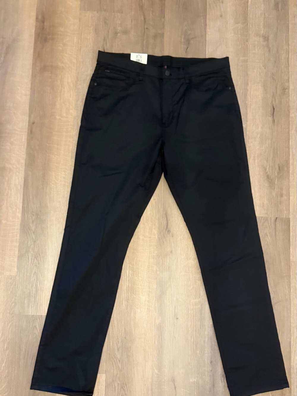 NWT English Laundry Black Stretch 5 Pocket Pants 36x34 Straight Fit - Picture 3 of 13